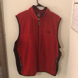 The north face sweater vest